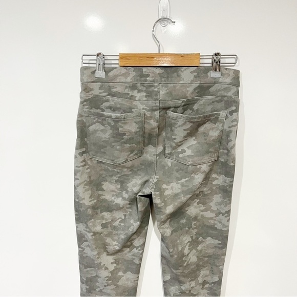 SPANX® Stone Wash Camo Ankle Jean-ish Leggings - Picture 6 of 13